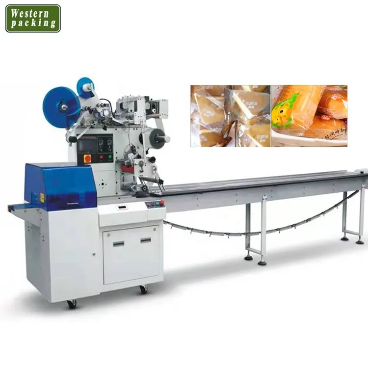 फ्लो पैकिंग मशीन भोजन