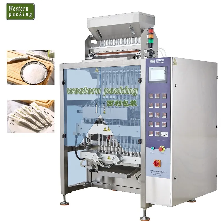 मल्टी लेन शुगर स्टिक पैकिंग मशीन