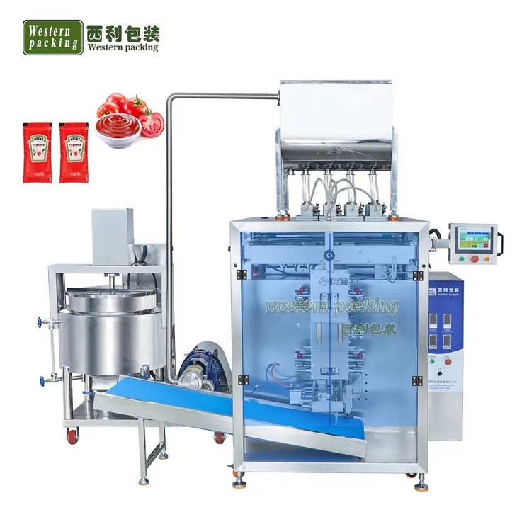 मिर्च सॉस टमाटर सॉस पैकेजिंग मशीन
