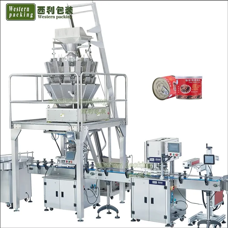 नट्स के लिए मल्टी हेड फिलिंग मशीन