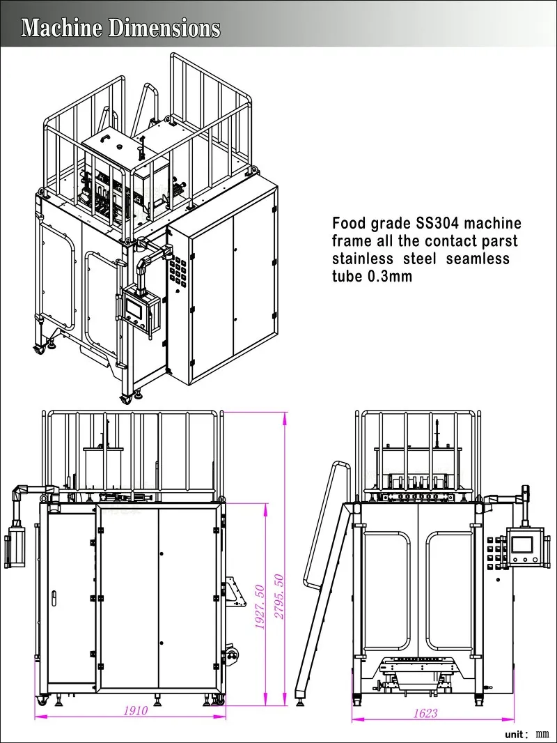 stick packaging machine stick packaging machine