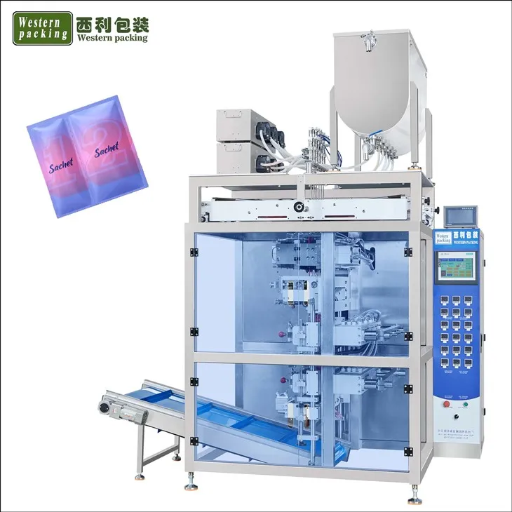 पाउच तरल भरने और सील करने की मशीन