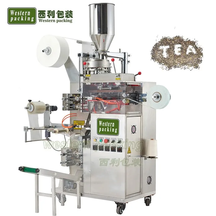 लेबल टैग के साथ चाय पैकेजिंग मशीन
