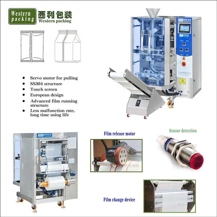 vertical pouch filling machine